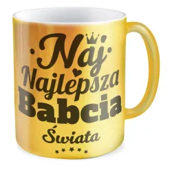 Kubek złoty dla BABCI Naj najlepsza